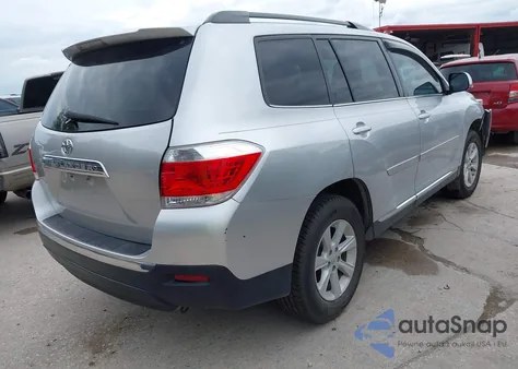 2013 Toyota Highlander Se V6 from USA, damaged, VIN 5TDZK3EH1DS091476
